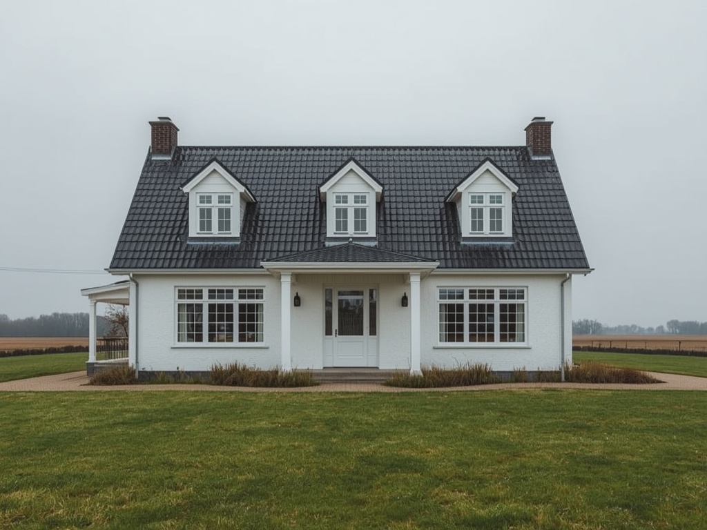foto van ouderwetse huizen