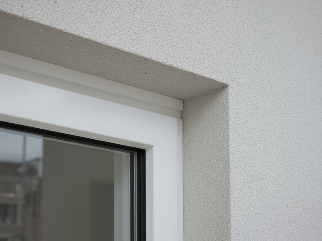 close-up van ventilatierooster in kunststof raamkozijn, Vriezenveen