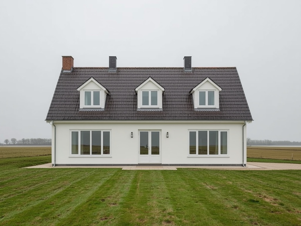 foto van ouderwetse huizen