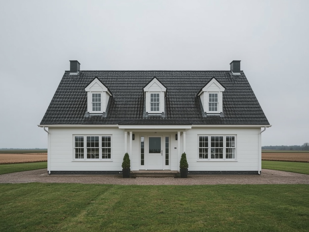 foto van ouderwetse huizen