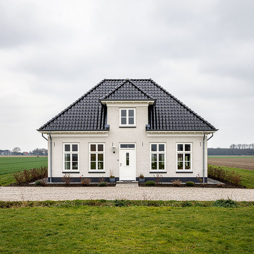 foto van ouderwetse huizen