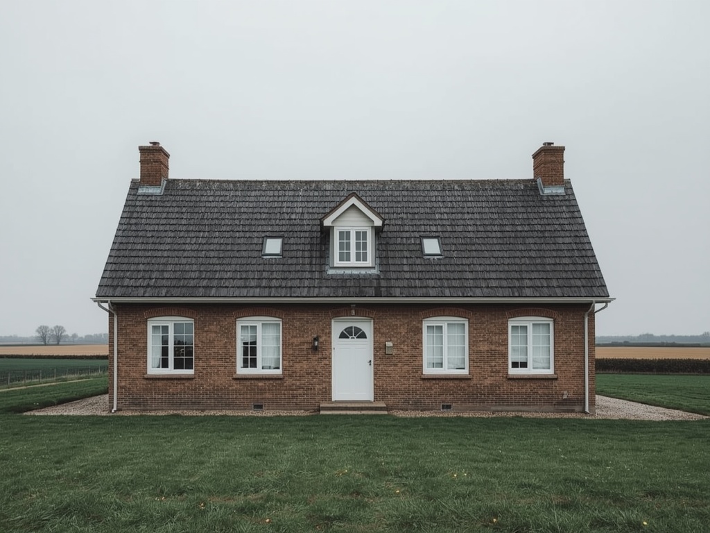 foto van ouderwetse huizen